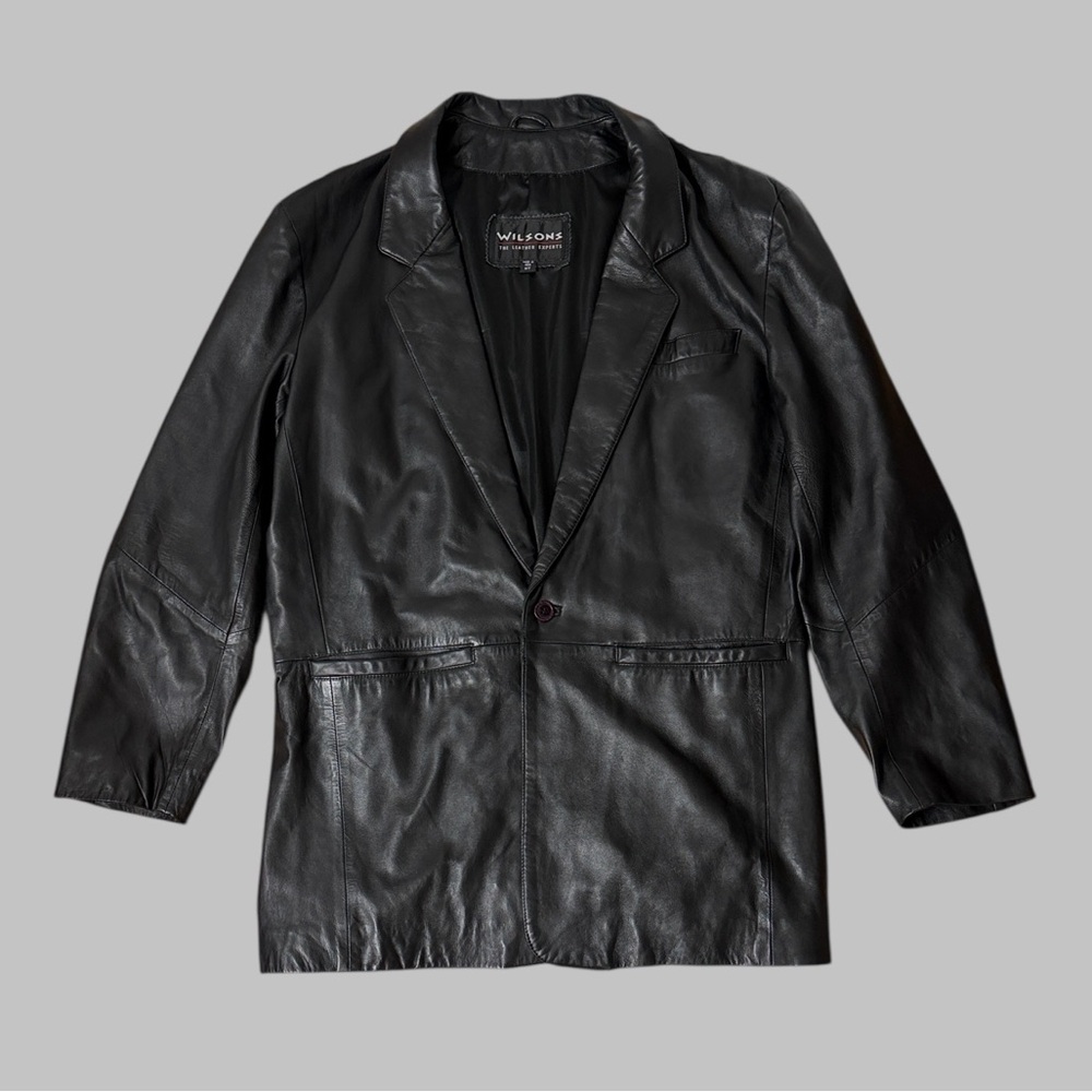 Wilson's Black Leather Jacket